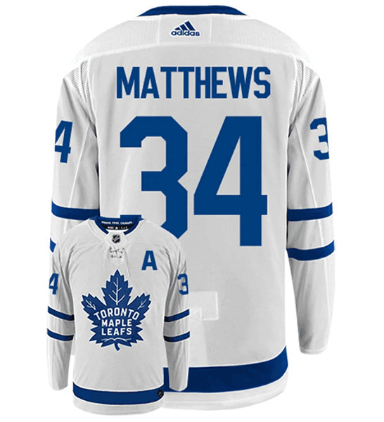 Men's Toronto Maple Leafs #34 Auston Matthews White Stitched Jersey->tampa bay lightning->NHL Jersey