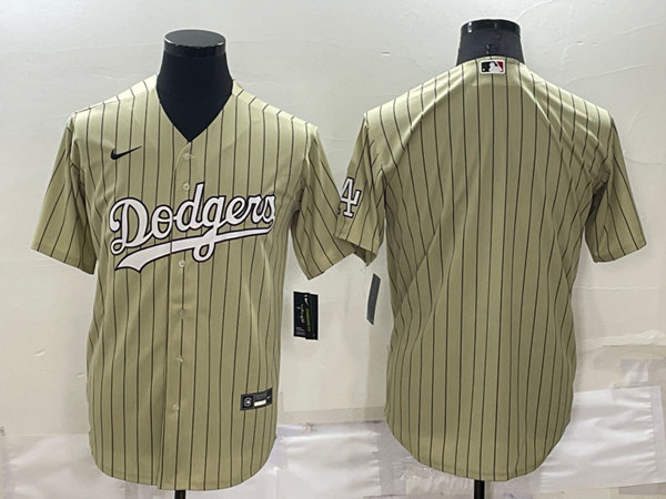 Men's Los Angeles Dodgers Blank Cream Cool Base Stitched Jersey->houston astros->MLB Jersey