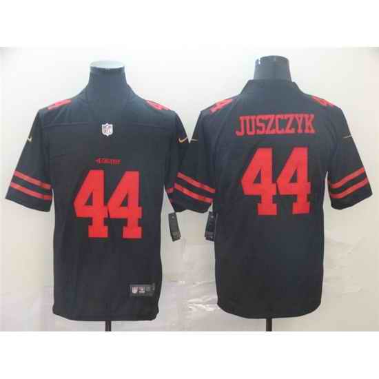 Youth San Francisco 49ers Kyle Juszczyk #44 Black Stitched NFL Vapor Untouchable Limited Jersey->youth nfl jersey->Youth Jersey