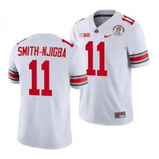 Ohio State Buckeyes Smith-NJIGBA Game White Men'S Jersey->san antonio spurs->NBA Jersey