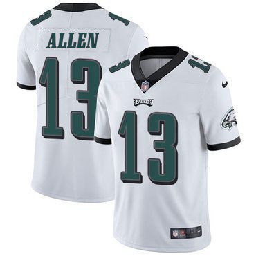 Men's Philadelphia Eagles #13 Devon Allen White Vapor Untouchable Limited Stitched Jersey->philadelphia eagles->NFL Jersey