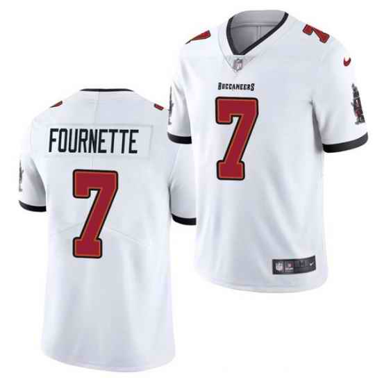 Men's Tampa Bay Buccaneers #7 Leonard Fournette White Vapor Untouchable Limited Stitched Jersey->tampa bay buccaneers->NFL Jersey