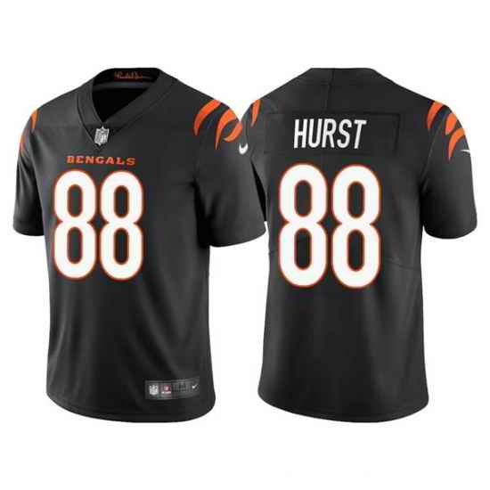 Men Cincinnati Bengals #88 Hayden Hurst Black Vapor Untouchable Limited Stitched Jersey->chicago bears->NFL Jersey