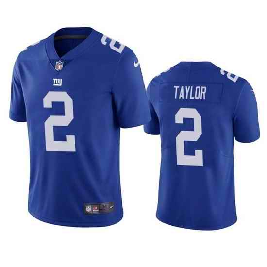 Men New York Giants #2 Tyrod Taylor Royal Vapor Untouchable Limited Stitched Jersey->new orleans saints->NFL Jersey