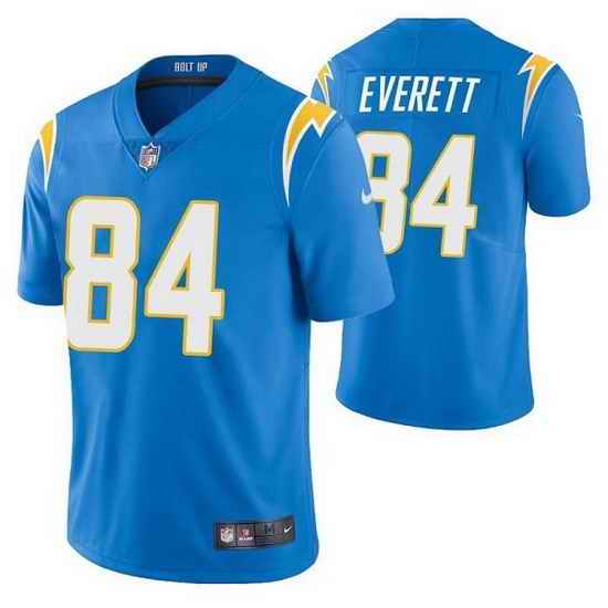 Men Los Angeles Chargers #84 Gerald Everett Blue Vapor Untouchable Limited Stitched jersey->los angeles rams->NFL Jersey