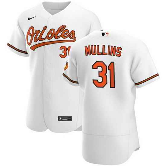 Men Baltimore Orioles #31 Cedric Mullins Alternate White jersey->boston red sox->MLB Jersey
