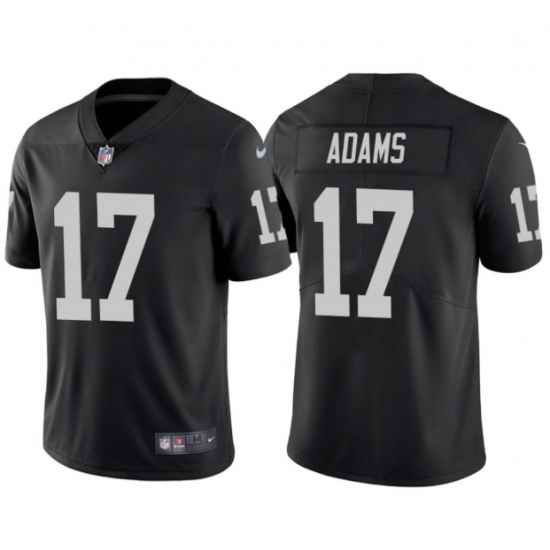 Youth  Las Vegas Raiders #17 Davante Adams Black Vapor Limited Stitched Jersey->youth nfl jersey->Youth Jersey