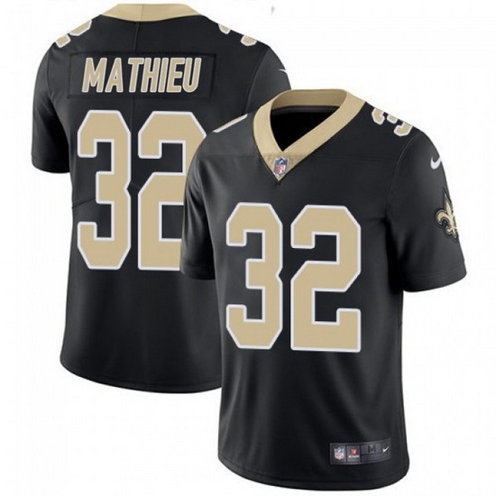 Youth New Orleans Saints #32 Tyrann Mathieu Black Vapor Untouchable Limited Stitched Jersey->youth nfl jersey->Youth Jersey