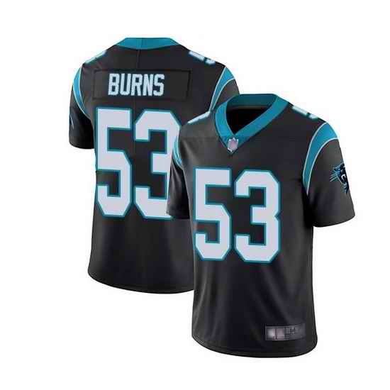 Men Carolina Panthers #53 Brian Burns Black Vapor Untouchable Limited Stitched Jersey->buffalo bills->NFL Jersey