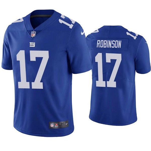 Men's New York Giants #17 Wan'Dale Robinson Blue Vapor Limited Stitched Jersey->philadelphia eagles->NFL Jersey