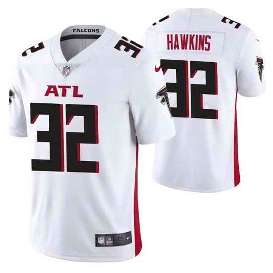Men Atlanta Falcons #32 Jaylinn Hawkins White Vapor Untouchable Limited Stitched Jersey->baltimore ravens->NFL Jersey