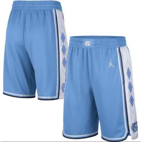 Men's Jordan Brand Carolina Blue North Carolina Tar Heels Shorts->youth nba jersey->Youth Jersey