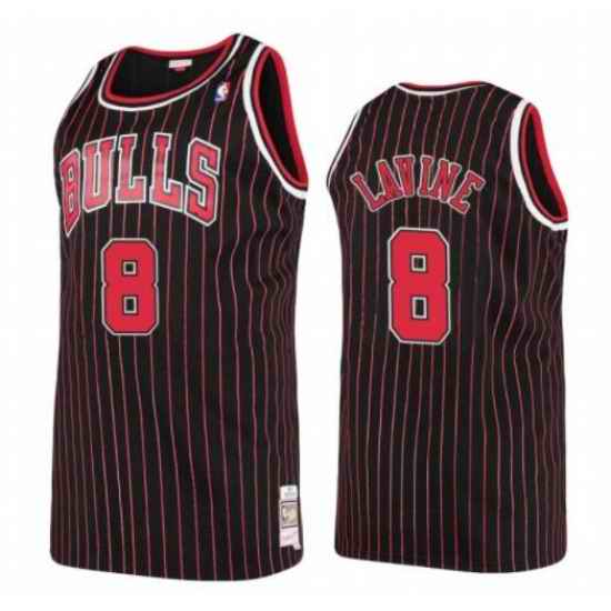 Men Chicago Bulls Zach Lavine e #8 Hardwood Classics Maglia Uomo Jersey->new york knicks->NBA Jersey