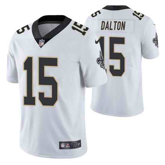 Men New Orleans Saints #15 Rex Burkhead White Vapor Limited Stitched Jersey->new orleans saints->NFL Jersey