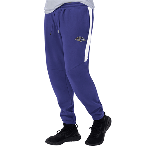 Men's Baltimore Ravens Starter Purple/White Goal Post Fleece Pants->new york giants->NFL Jersey