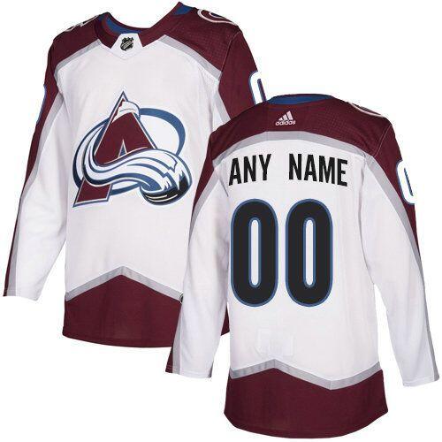 Men's Colorado Avalanche Active Player Custom 2022 White Stanley Cup Final Patch Stitched Jersey->colorado avalanche->NHL Jersey