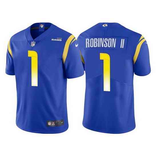 Men Los Angeles Rams Allen Robinson II Royal Vapor Untouchable Limited Stitched Football jersey->miami dolphins->NFL Jersey