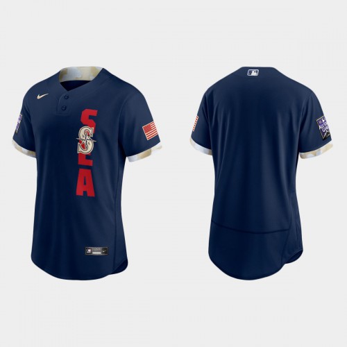 Seattle Seattle Mariners 2021 Mlb All Star Game Authentic Navy Jersey Men’s->youth nfl jersey->Youth Jersey