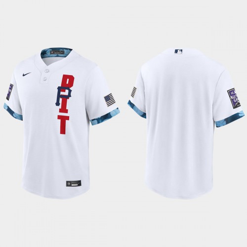 Pittsburgh Pittsburgh Pirates 2021 Mlb All Star Game Fan’s Version White Jersey Men’s->pittsburgh steelers->NFL Jersey
