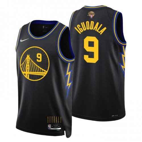 Golden State Golden State Warriors #9 Andre Iguodala Men’s Nike Black Swingman 2022 NBA Finals City Edition Jersey Men’s->tampa bay lightning->NHL Jersey