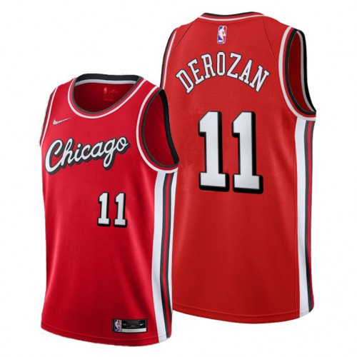 Chicago Chicago Bulls #11 Demar Derozan Women’s 2021-22 City Edition Red NBA Jersey Womens->chicago bulls->NBA Jersey
