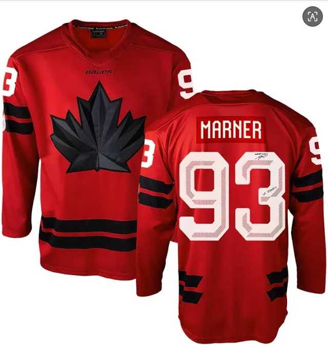 Mens Canada Hockey #93 Mitch Marner Red 2026 Olympics Stitched Jersey Dzhi->olympics canada jerseys->NHL Jersey
