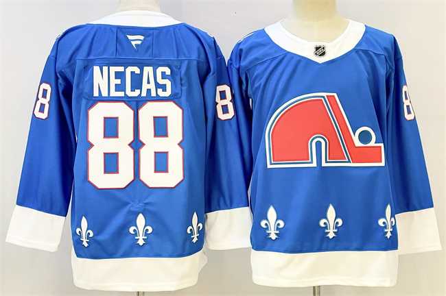 Mens Colorado Avalanche #88 Martin Necas Blue 2025 Stitched Jersey->nhl womens jerseys->NHL Jersey