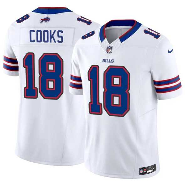Men%27s Buffalo Bills #18 Brandin Cooks White 2025 F.U.S.E. Vapor Untouchable Limited Stitched Jersey Dzhi->nhl womens jerseys->NHL Jersey