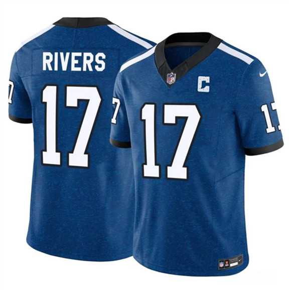 Men%27s Indianapolis Colts #17 Philip Rivers Blue 2025 F.U.S.E. Throwback Vapor Limited Stitched Jersey Dzhi->chicago bears->NFL Jersey
