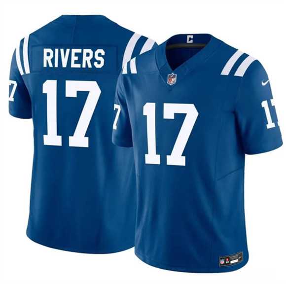 Men%27s Indianapolis Colts #17 Philip Rivers Blue 2025 F.U.S.E. Vapor Limited Stitched Jersey Dzhi->chicago bears->NFL Jersey