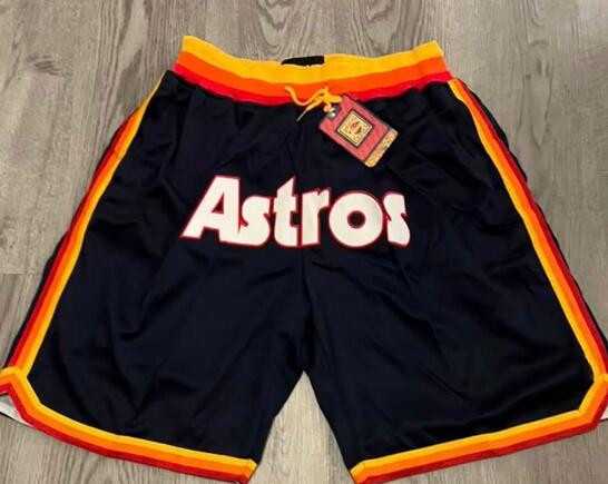 Men%27s Houston Astros Shorts(Run Small)->atlanta braves->MLB Jersey