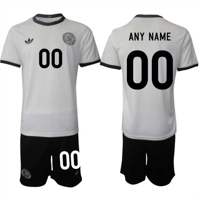 Men%27s Germany Custom White 2025 Home Soccer Jersey Suit->->Custom Jersey