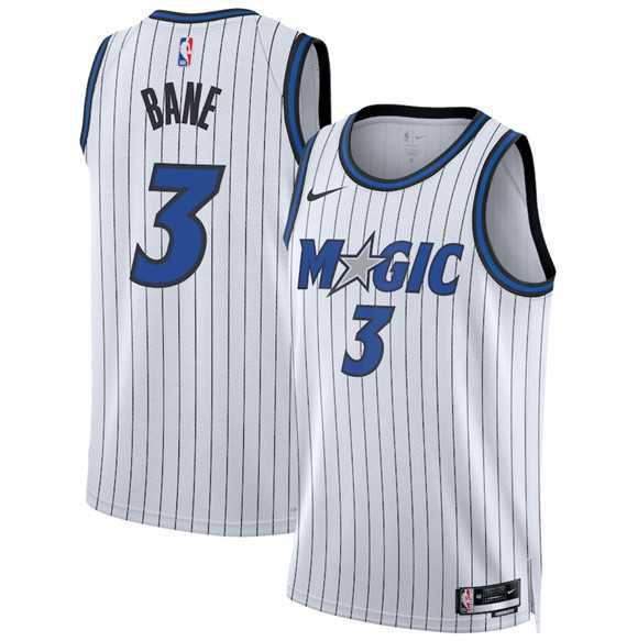 Men%27s Orlando Magic #3 Desmond Bane White 2025 Association Edition Stitched Jersey Dzhi->mlb youth jerseys->MLB Jersey