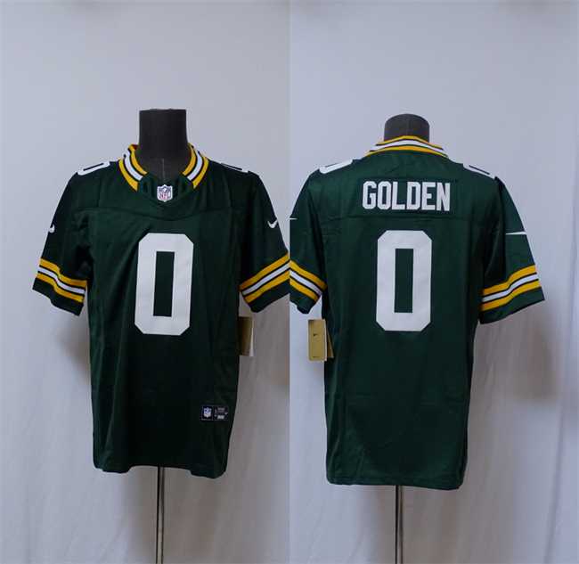 Men%27s Green Bay Packers #0 Matthew Golden Green Vapor 2025 F.U.S.E. Limited Stitched Jersey->tampa bay buccaneers->NFL Jersey