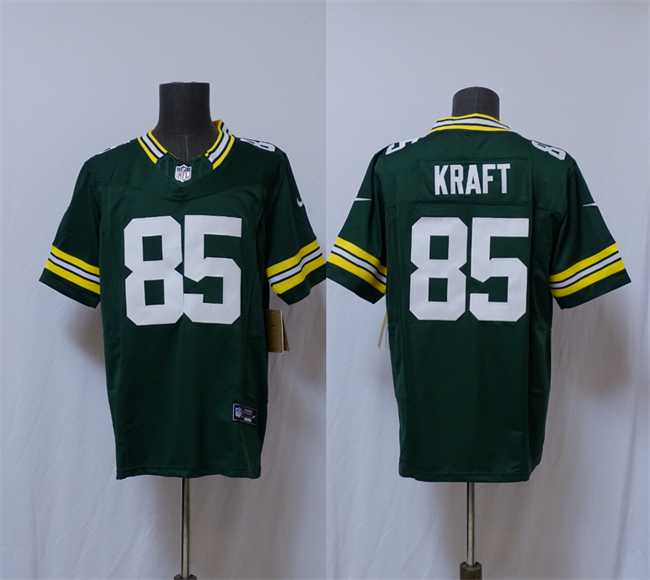 Men%27s Green Bay Packers #85 Tucker Kraft Green Vapor 2025 F.U.S.E. Limited Stitched Jersey->green bay packers->NFL Jersey