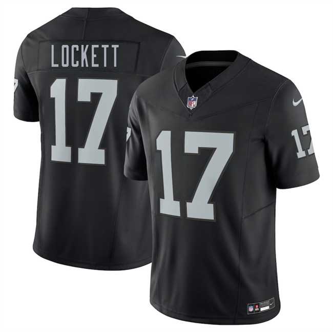 Men%27s Las Vegas Raiders #17 Tyler Lockett Black 2025 F.U.S.E. Vapor Untouchable Limited Stitched Jersey Dzhi->indianapolis colts->NFL Jersey