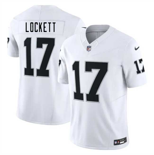 Men%27s Las Vegas Raiders #17 Tyler Lockett White 2025 F.U.S.E. Vapor Untouchable Limited Stitched Jersey Dzhi->indianapolis colts->NFL Jersey