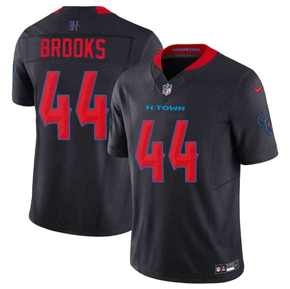 Men%27s Houston Texans #44 British Brooks Navy 2nd Alternate 2025 F.U.S.E. Vapor Limited Stitched Jersey Dzhi->houston texans->NFL Jersey