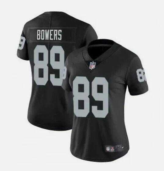 Women%27s Las Vegas Raiders #52 Elandon Roberts Black 2025 Vapor Untouchable Limited Stitched Jersey(Run Small) Dzhi->dallas cowboys->NFL Jersey