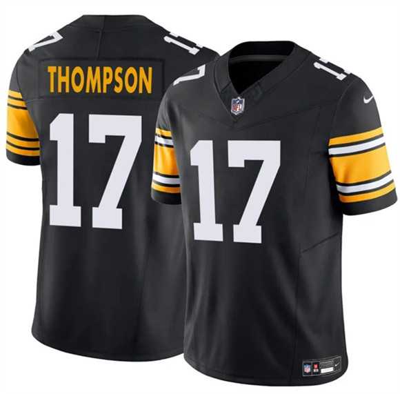 Men & Women & Youth Pittsburgh Steelers #17 Skylar Thompson Black 2025 F.U.S.E. Alternate Vapor Limited Stitched Jersey->new york giants->NFL Jersey