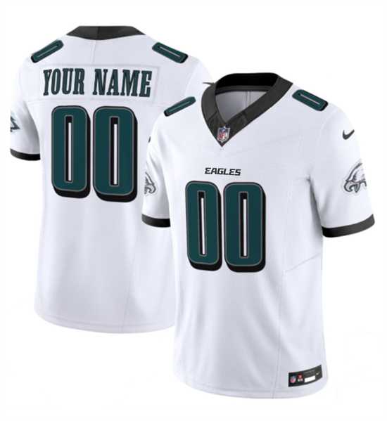 Men%27s Philadelphia Eagles Active Player Custom White 2024 New F.U.S.E. Vapor Untouchable Limited Football Stitched Jersey->2025 mlb all-star->MLB Jersey