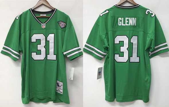 Men%27s New York Jets #31 Aaron Glenn Green 1994 Throwback Stitched Jersey->los angeles rams->NFL Jersey