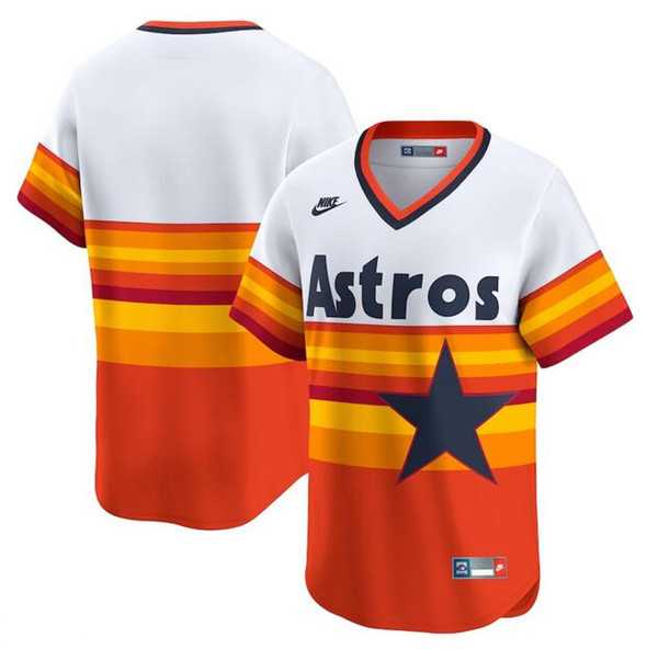 Men%27s Houston Astros White Throwback Cooperstown Collection Limited Stitched Jersey Dzhi->chicago cubs->MLB Jersey