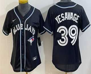 Youth Toronto Blue Jays #39 Trey Yesavage 2026 Black Fashion Cool Base Jersey->mlb youth jerseys->MLB Jersey
