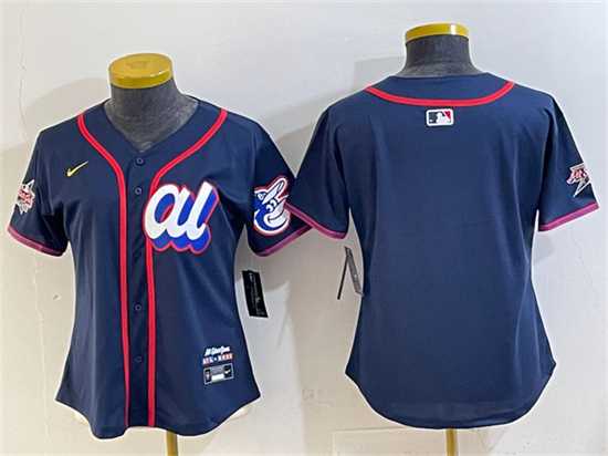 Youth American League Baltimore Orioles Blank Navy 2025 All-Star Edition Limited Stitched Jersey->2025 mlb all-star->MLB Jersey