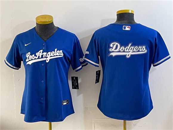 Youth Los Angeles Dodgers Team Big Logo Royal Alternate Stadium Stitched Jersey Dzhi->mlb youth jerseys->MLB Jersey