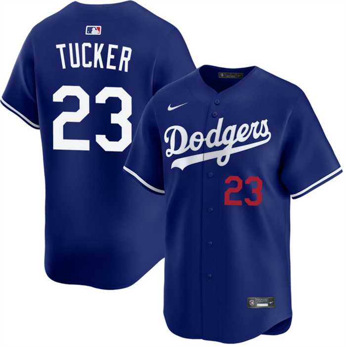 Men%27s Los Angeles Dodgers #23 Kyle Tucker Royal 2026 Limited Stitched Jersey Dzhi->los angeles dodgers->MLB Jersey