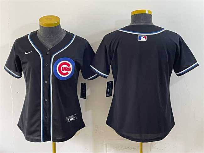 Youth Chicago Cubs 2026 Fashion Replica Black Out Stitched Jersey->mlb youth jerseys->MLB Jersey