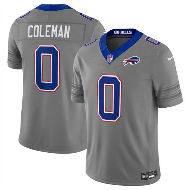 Men%27s Buffalo Bills #0 Keon Coleman Gray F.U.S.E. 2026 Nickel City Vapor Stitched Jersey Dzhi->philadelphia eagles->NFL Jersey