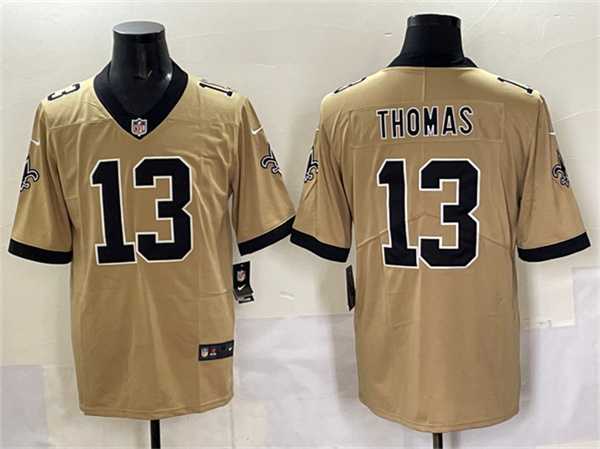 Men%27s New Orleans Saints #13 Michael Thomas Gold Alternate Vapor Limited Stitched Jersey->los angeles rams->NFL Jersey